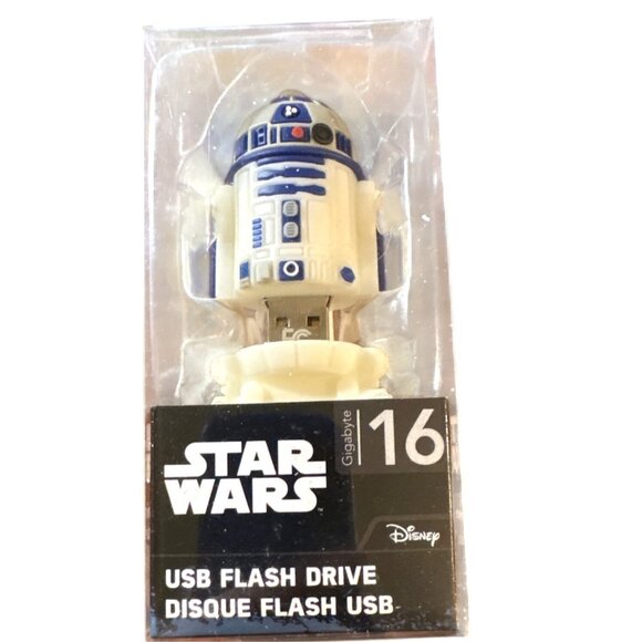 Star Wars R2-D2 16GB USB Flash Drive With Chain Disney Sealed Stocking Stuffer - Picture 4 of 10